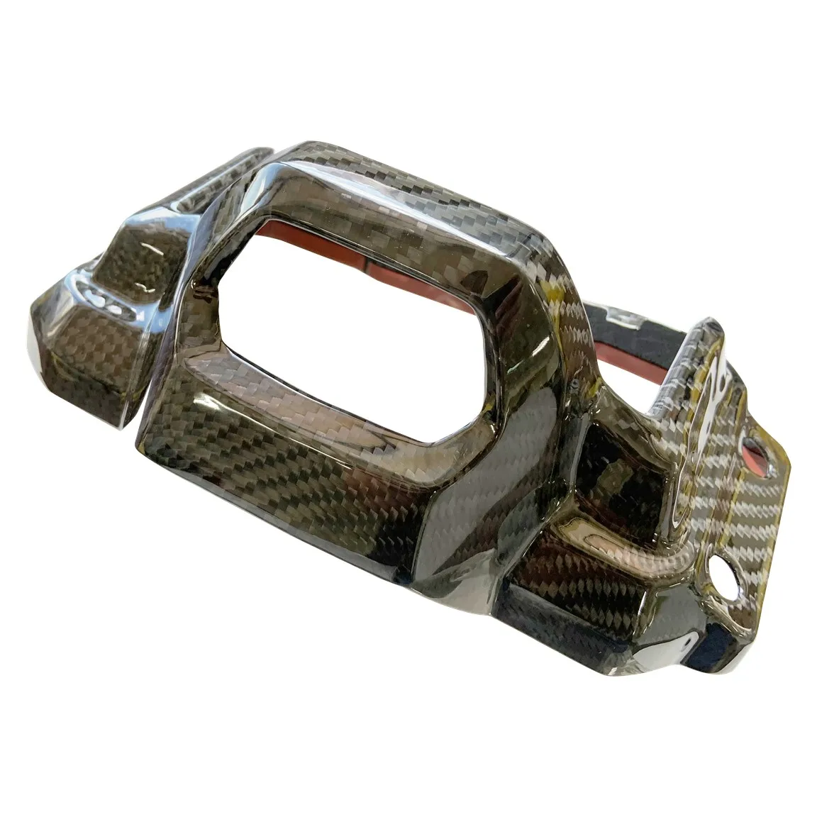 MOS Carbon Fiber Speedometer Lower Cover for Yamaha Zuma 125 2022 / BWS 125 2022