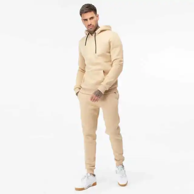 Custom Hoodie Sweatpants Jogger Sets Cargo Pants Tracksuits Unisex Sweat Suits 2 Piece Set Men Streetwear Jogging Suit Tracksuit