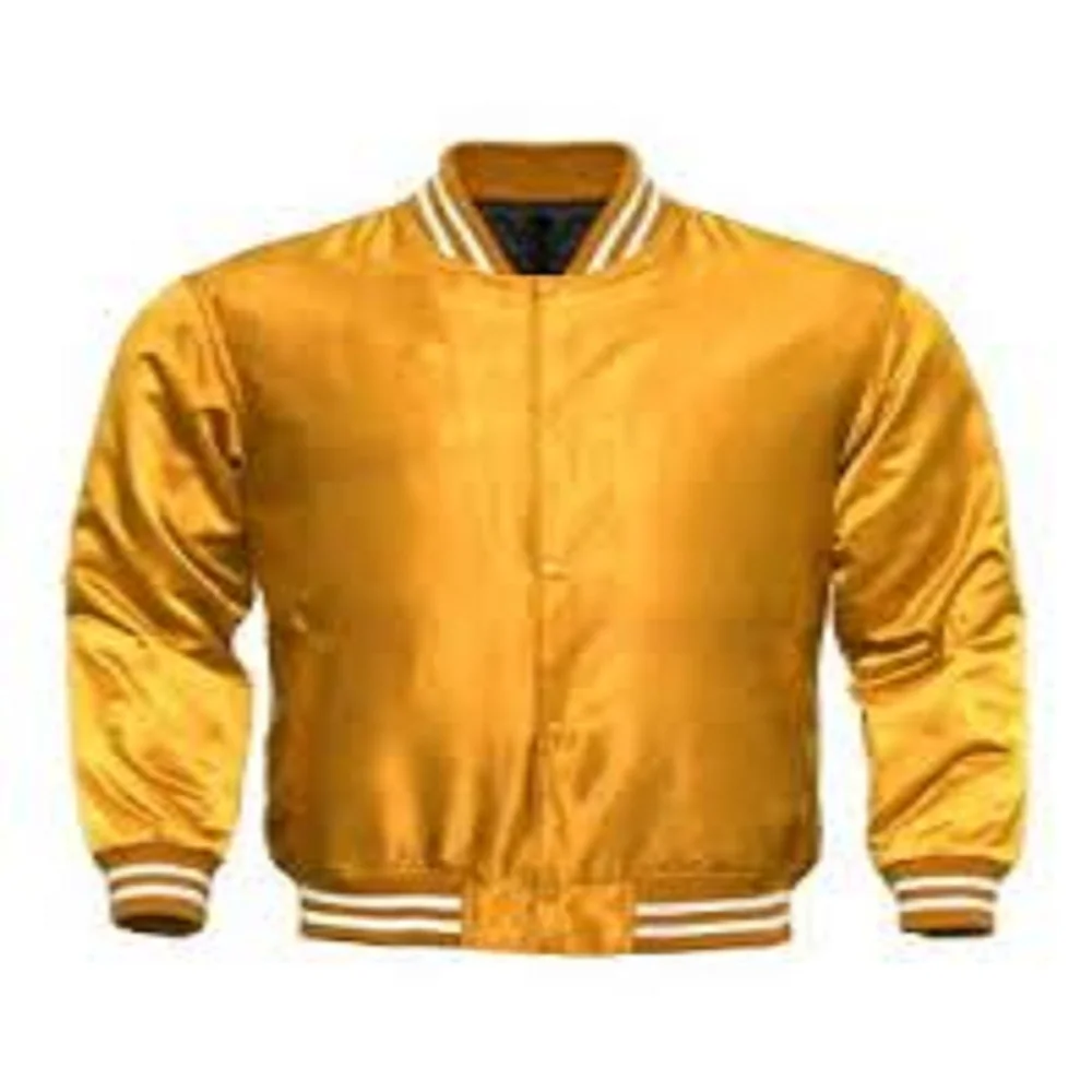 
Куртка-бомбер большого размера с вышивкой, уличная куртка на заказ, пальто, атласная куртка-бомбер для мужчин 