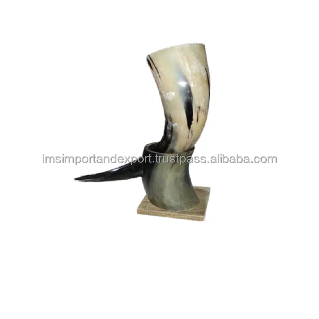 
Most Selling Drinking Horn Beer Mugs Black Viking Vibes by IMS Drinking Horn Mug Natural Horn Accept Customized Designs Everyday 