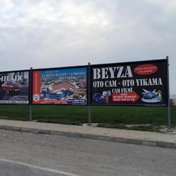 New Outdoor Advertising Billboard with Scroller