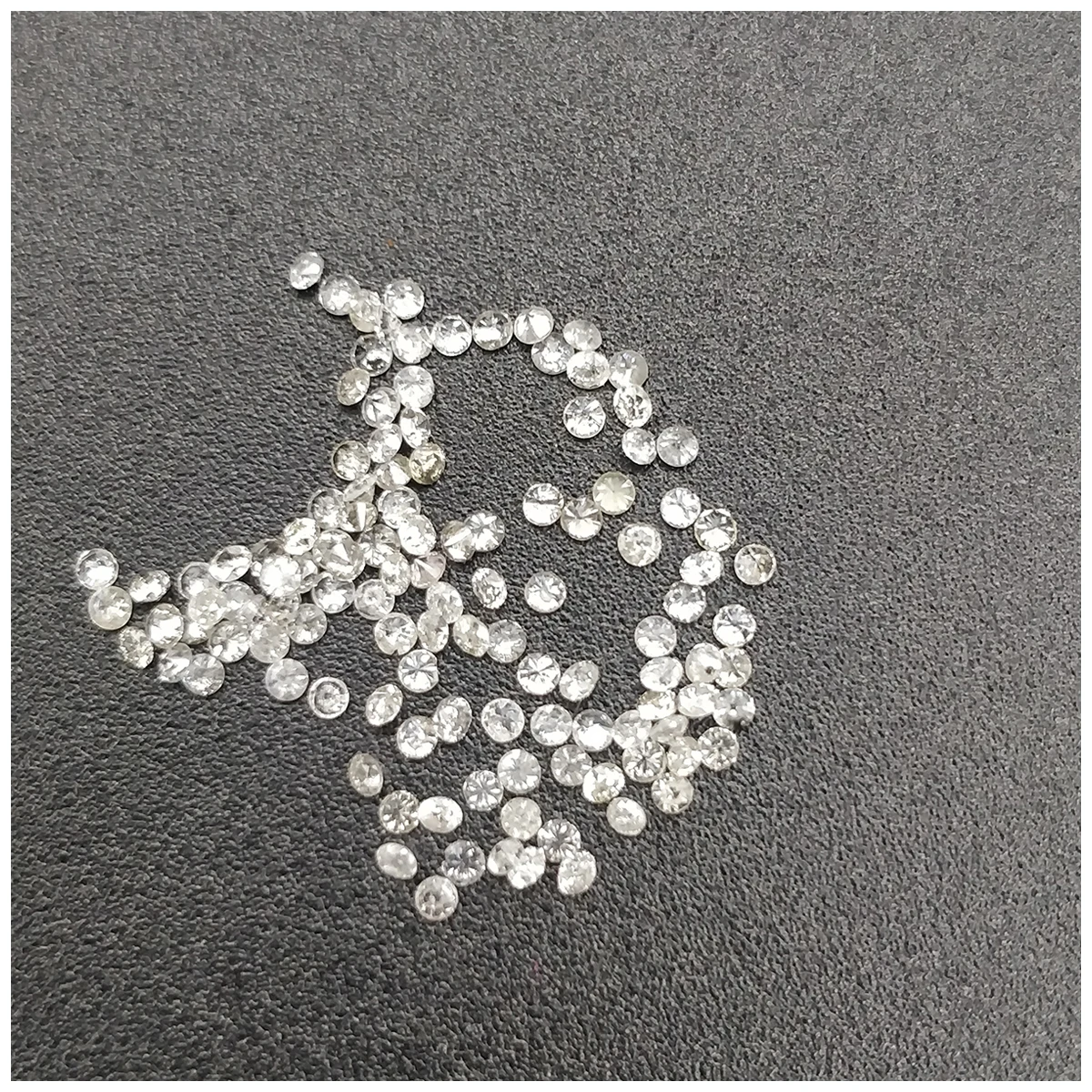 Natural Salt & Pepper Diamond Round Cut Gemstone Loose Wholesale By Mohan Gems