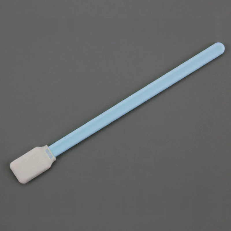 Factory Direct Sale Big Flat-headed 100% Knitted Polyester Cleaning Swab for Surface Sampling and Cleaning Validation