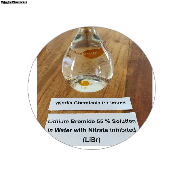 
Refrigerant Applicable 55% Lithium Bromide with Nitrate Inhibited at Low Price 