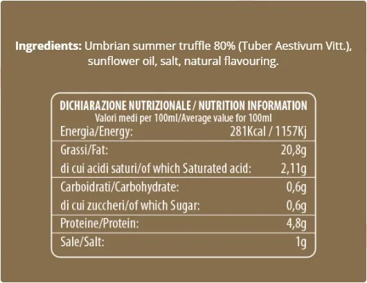 Raw Truffle Slices  80g