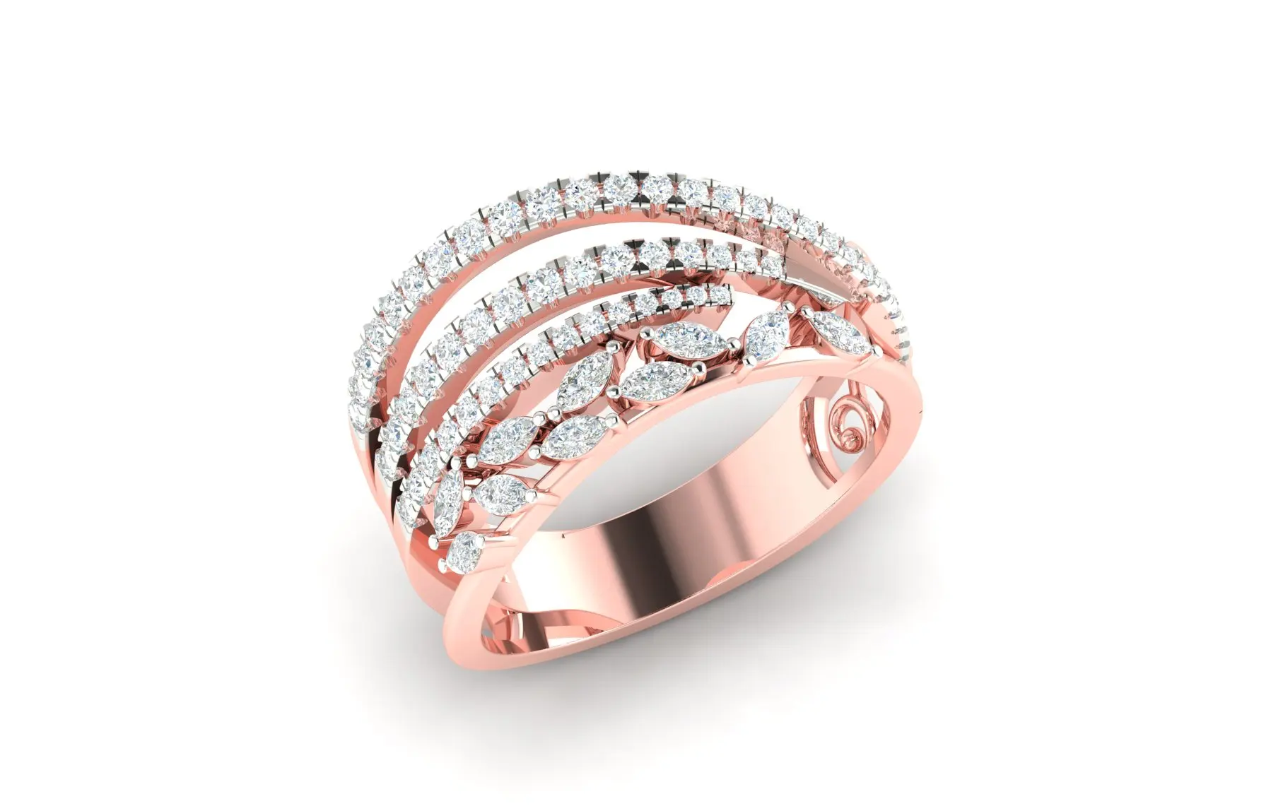 Кольцо с муассанитом, бесцветное бриллиантовое кольцо с уникальным дизайном ручной работы, сертифицированное по низкой цене, доставка по всему миру