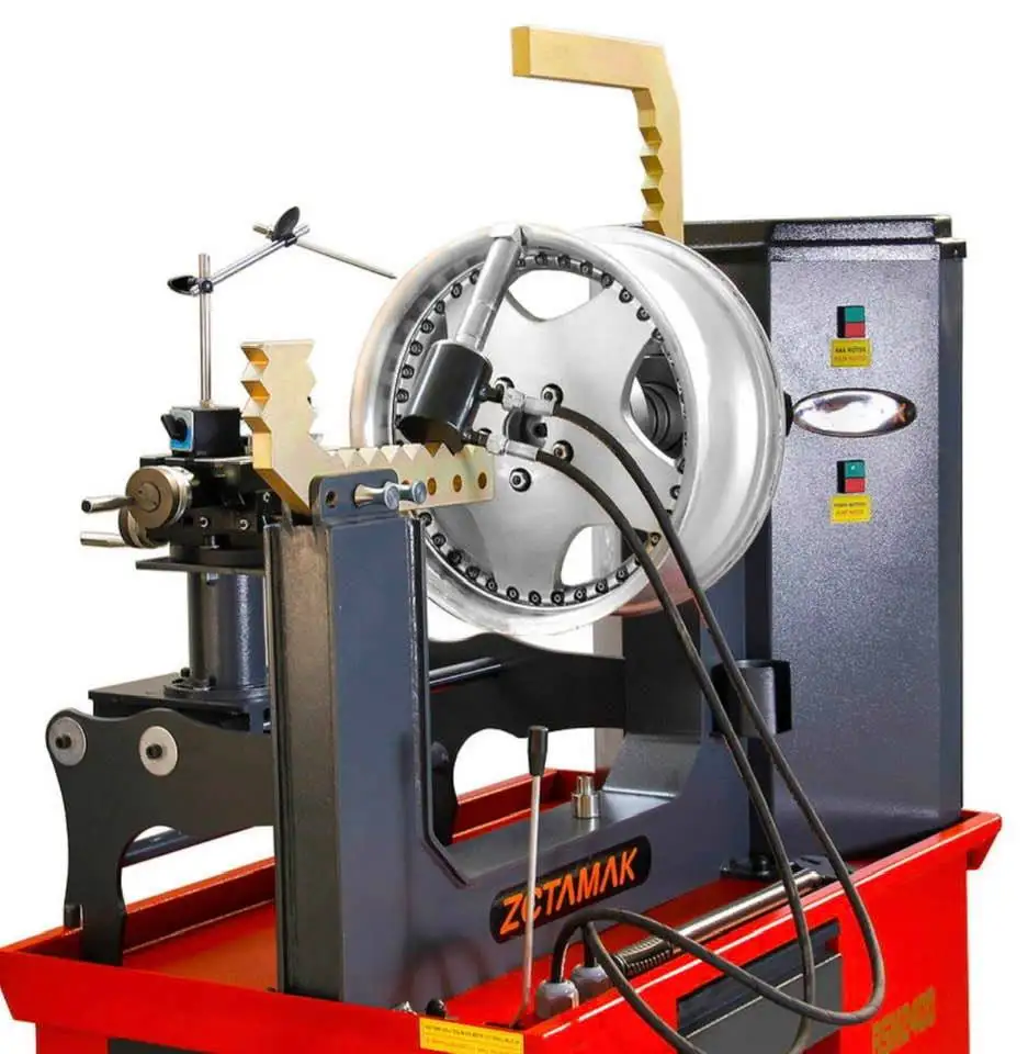 
ZETAMAK RIM STRAIGHTENING MACHINE AC MOTOR DRIVE 