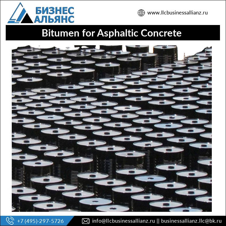 Good Price Petrochemical Products Russian Origin 45.5/47 Softening Point Vg30 Grade Bitumen for Asphaltic Concrete