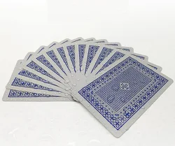 Professional Luxury Premium Desk Logo Playing Plastic Poker Cards Custom Printing