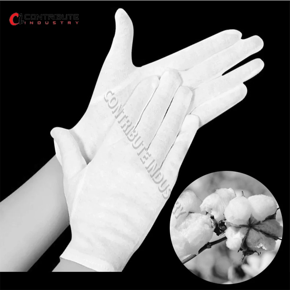Cheap good quality Glove work man point gloves Cotton gloves
