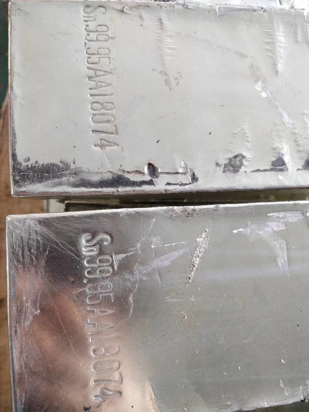 Metal Ingot Tin Ingot High Quality Low Price Made in China 99.99% Purity From Factory