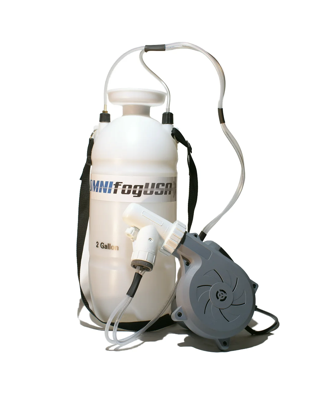 Omni Fog USA 2 Gallon Large Capacity Kit With Variable Speed Corded Blower With Universal Blower And Designed To Spray