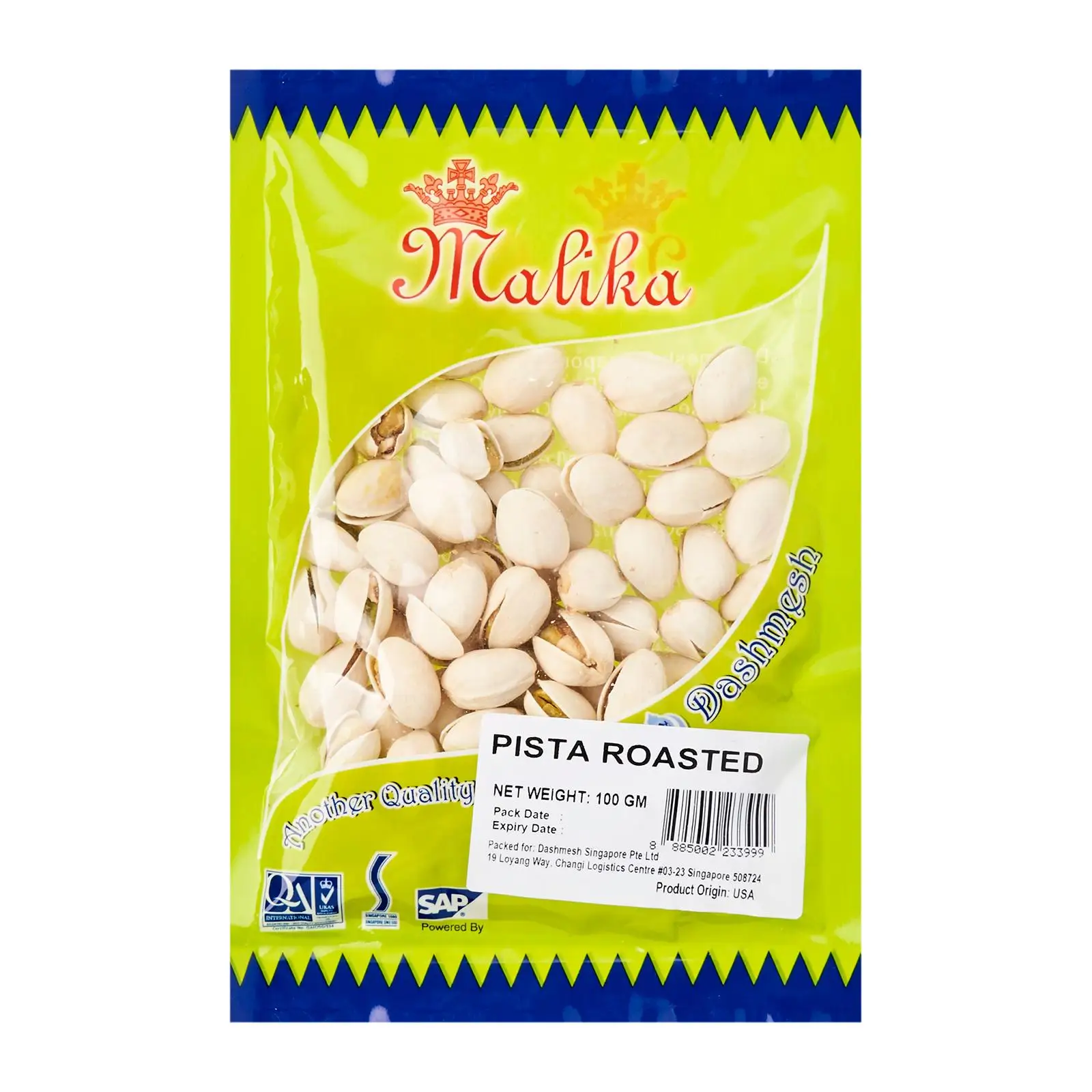 Best Selling Ready to Eat Inexpensive Small Bag US Cheap Pistachios Nuts for Sale 100g Fast Delivery