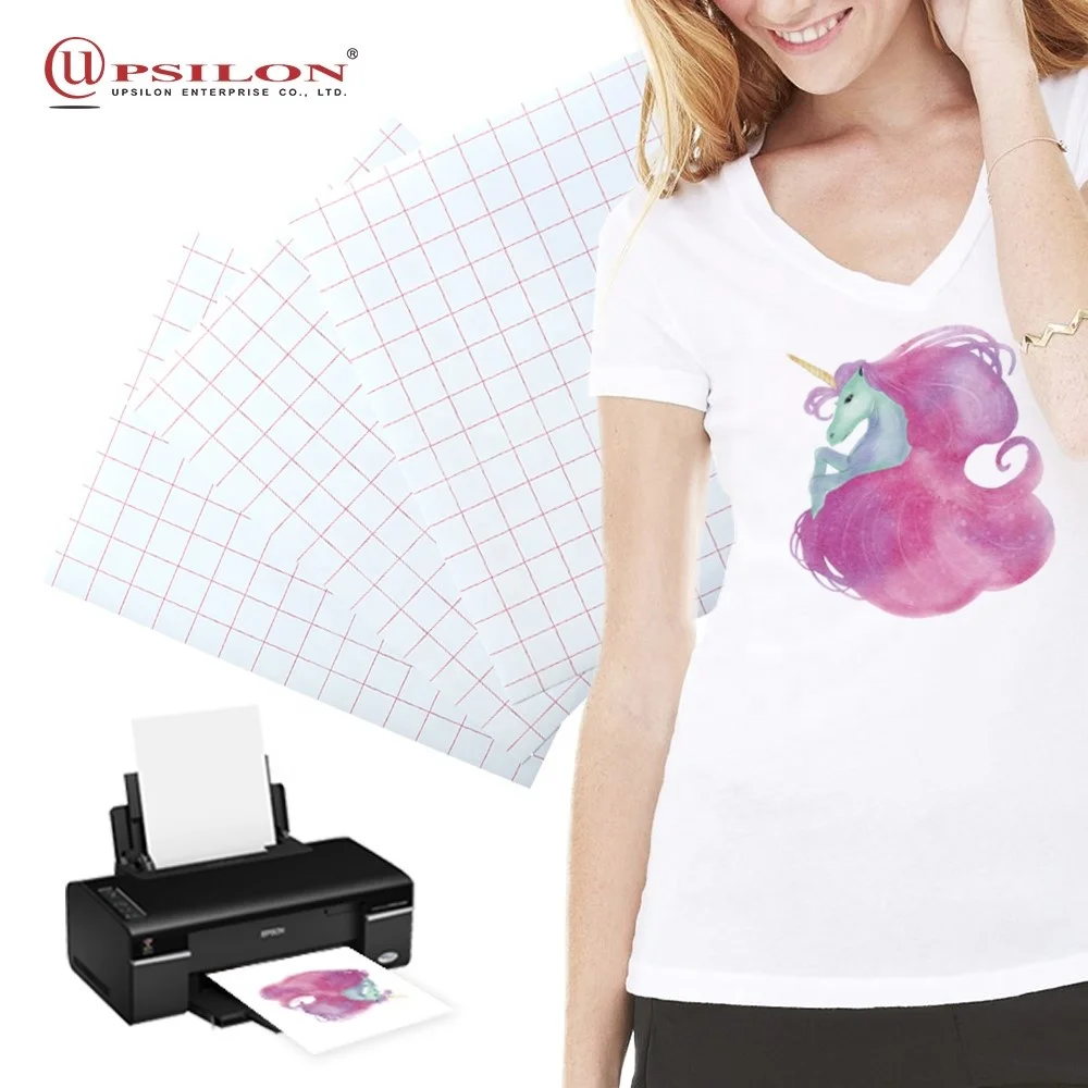 Hot Sale Inkjet Sticker Heat light t shirt transfer paper
