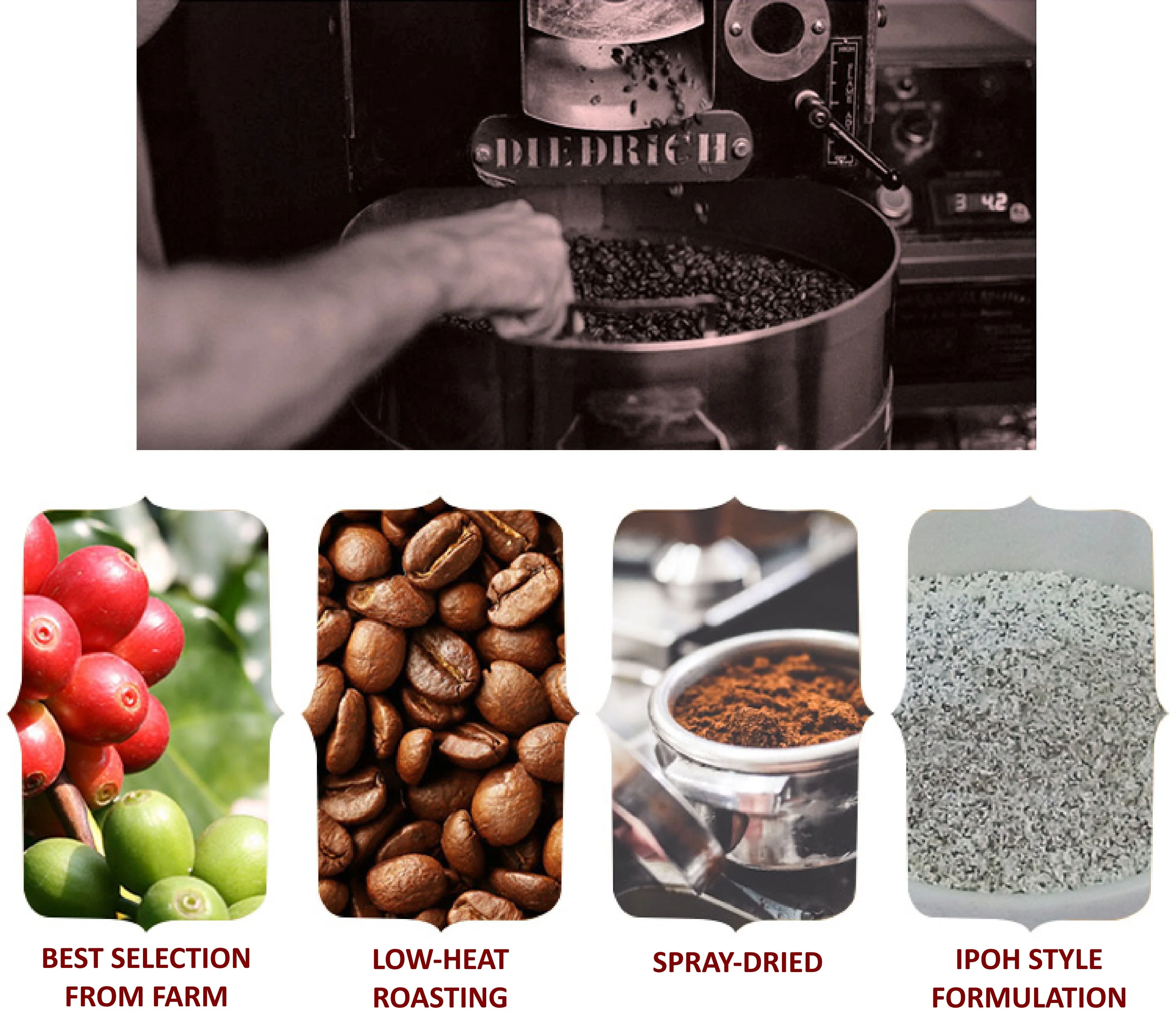 Halal  Rich and Strong classic Instant Ipoh White Coffee