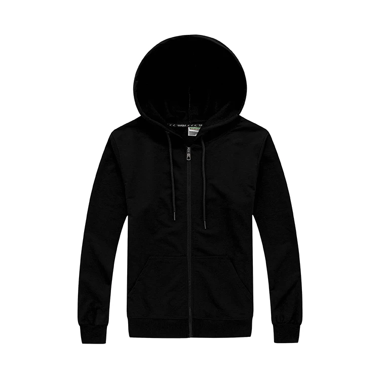 Chinese factory basic print full zip hoodie tracksuit waterproof hoodie with custom logo