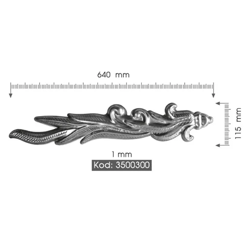 22001 Code wrought iron flowers and leaves decorative door and window accessory welded part metal sheet indoor and outdoor