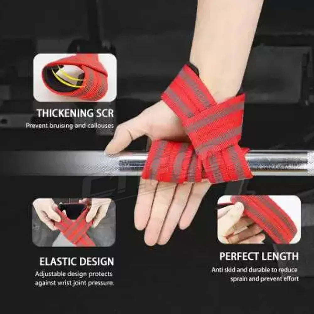 
Good Quality Sports Fitness Gym Weightlifting Elastic Strap 