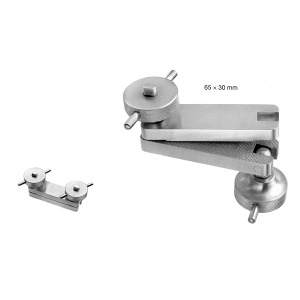 COTTLE Manual Metal Cartilage Crusher with Clamp for Taking Prepared Material 65x30x30mm Class I Instrument 1-Year Shelf Life