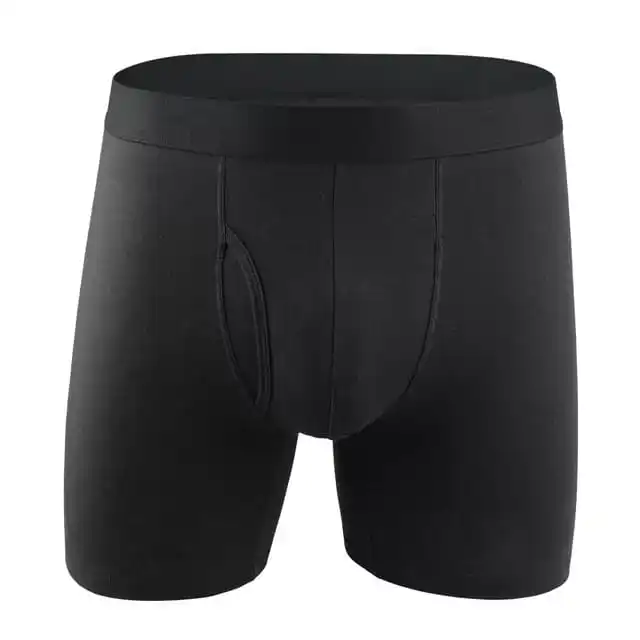 Sexy Men Underwear Boxer Brief Underwear Solid Soft Mid Rise Mesh Semi Transparent Thin Underpants All Sizes