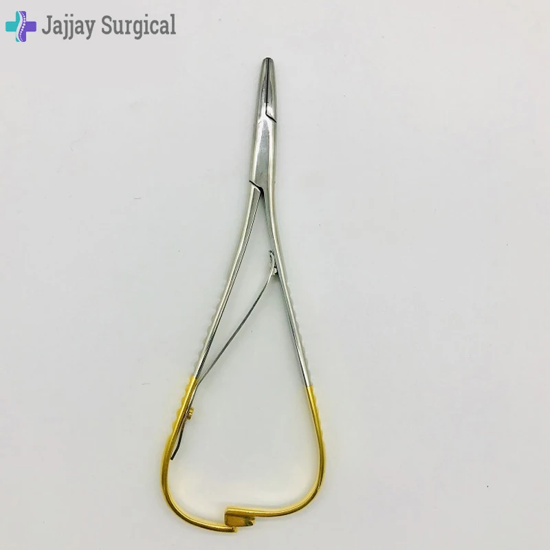 Dental High Quality Instruments Orthodontic Surgical Materials Wide Tip Orthodontic Needle Holder