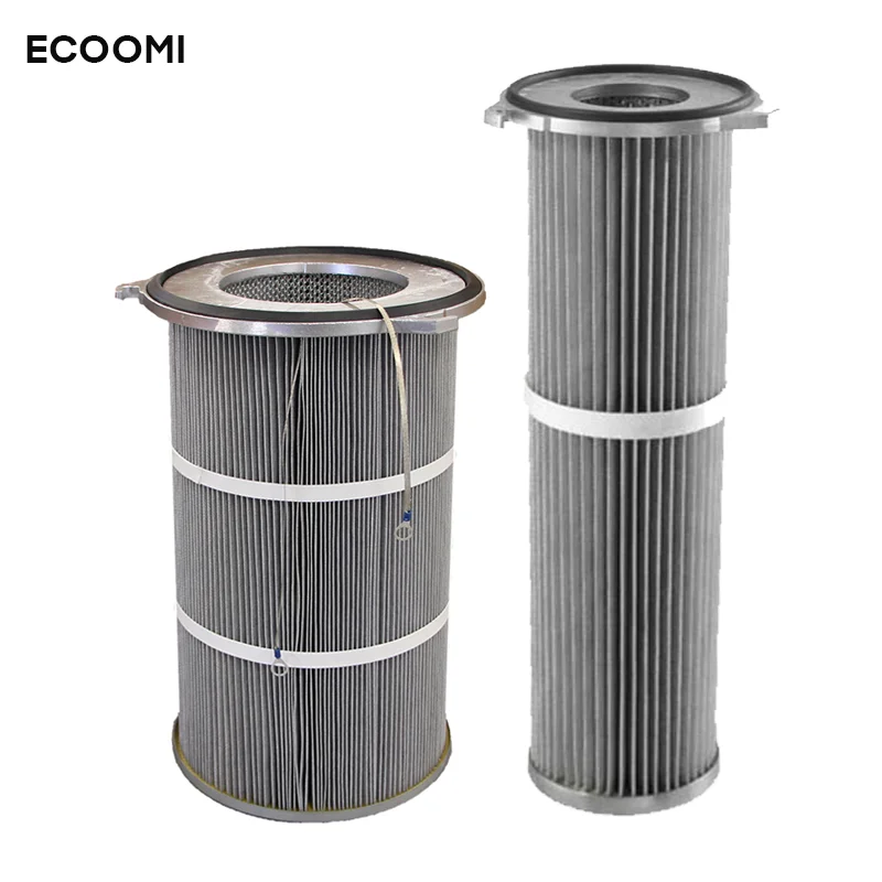 Filter cartridges 325mm x 600mm / 660mm / 900mm for powder coating paint recovery