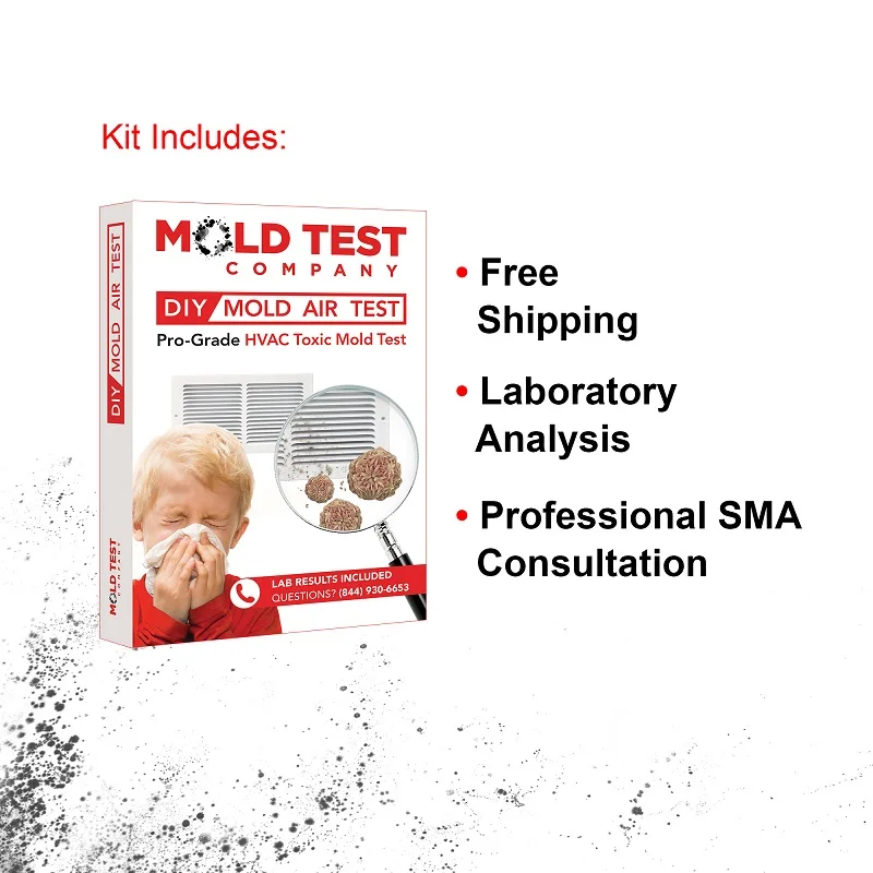 Набор для испытания формы «сделай сам» профессиональный набор испытаний до 10 мест простого тестирования воздуха и токсинов с лабораторным анализом