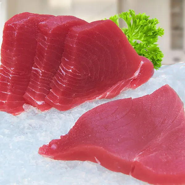 Замороженные тунневые лоины по заводской цене, Саку, куб, стейк, желтоплавник, тунец, рыба со стандартной обработкой всех размеров HACCP BRC ISO