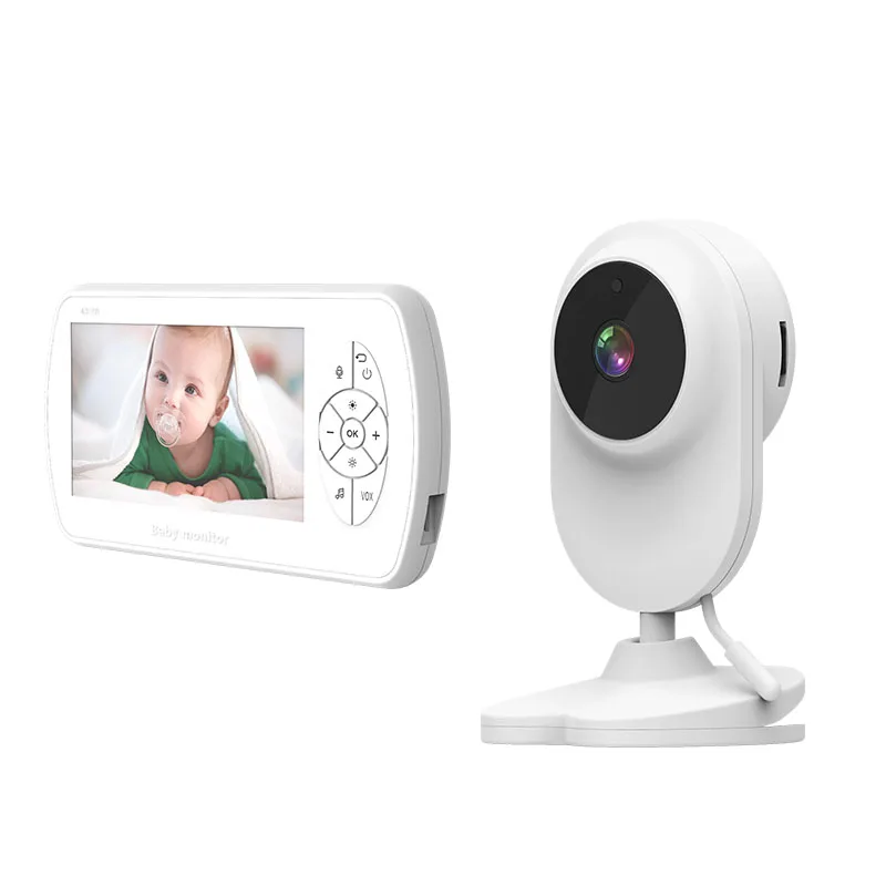 2022 New Style 2.0MP 4.3 Inch 1080P Color Home Security Camera System Wireless WiFi Smart Baby Monitor