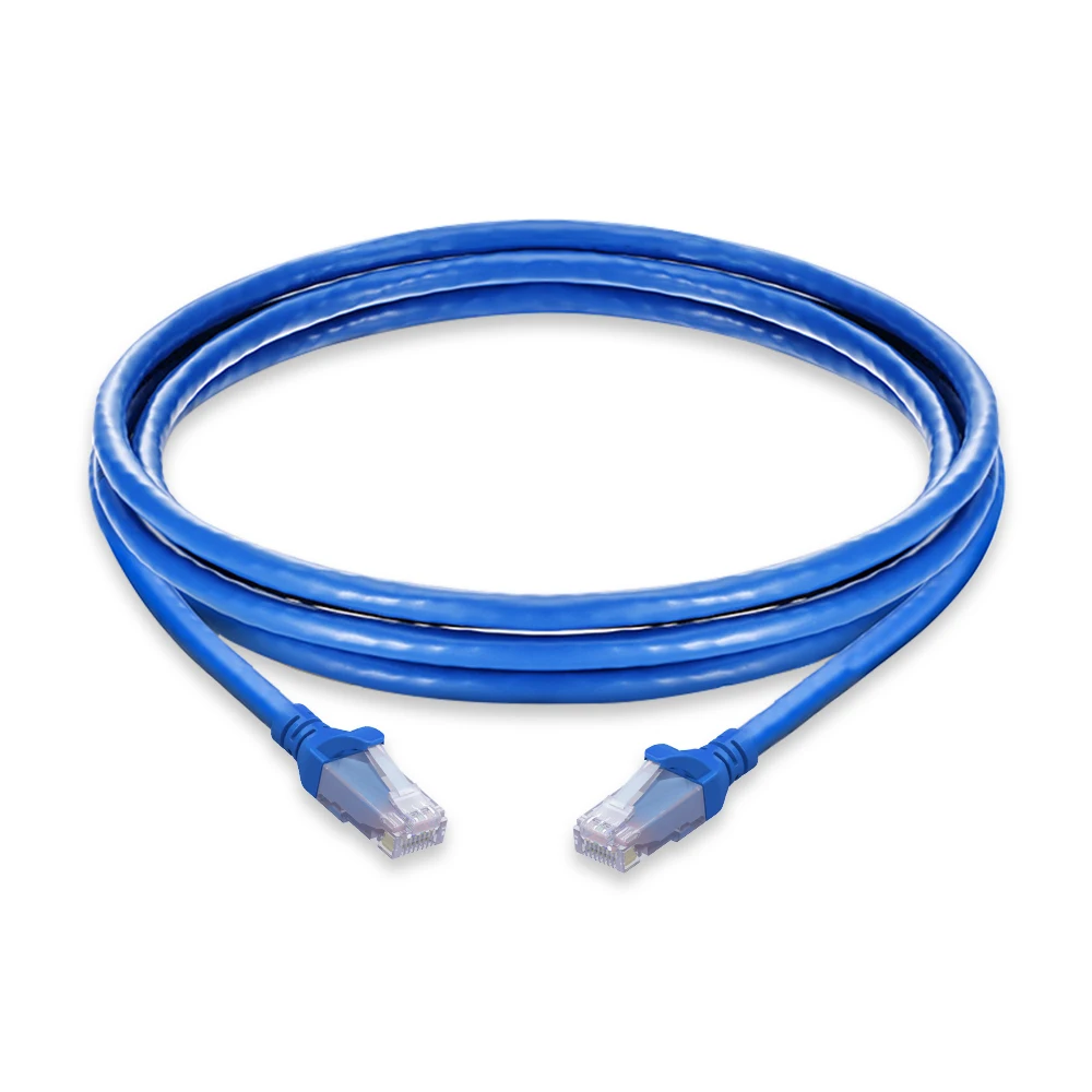 Factory Communication LAN Cable Computer UTP FTP Cat5e CAT6 CAT6A Cable LSZH LSOH Network Cable with Fluke Test 2m per piece