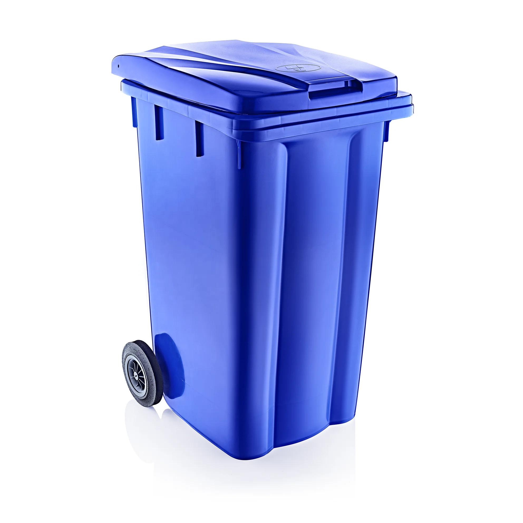 Plastic Garbage Container Plastic PP Senyayla Plastic Wastebin 240 Ltd with Wheels and Lid Injection Moulding Storage Colors
