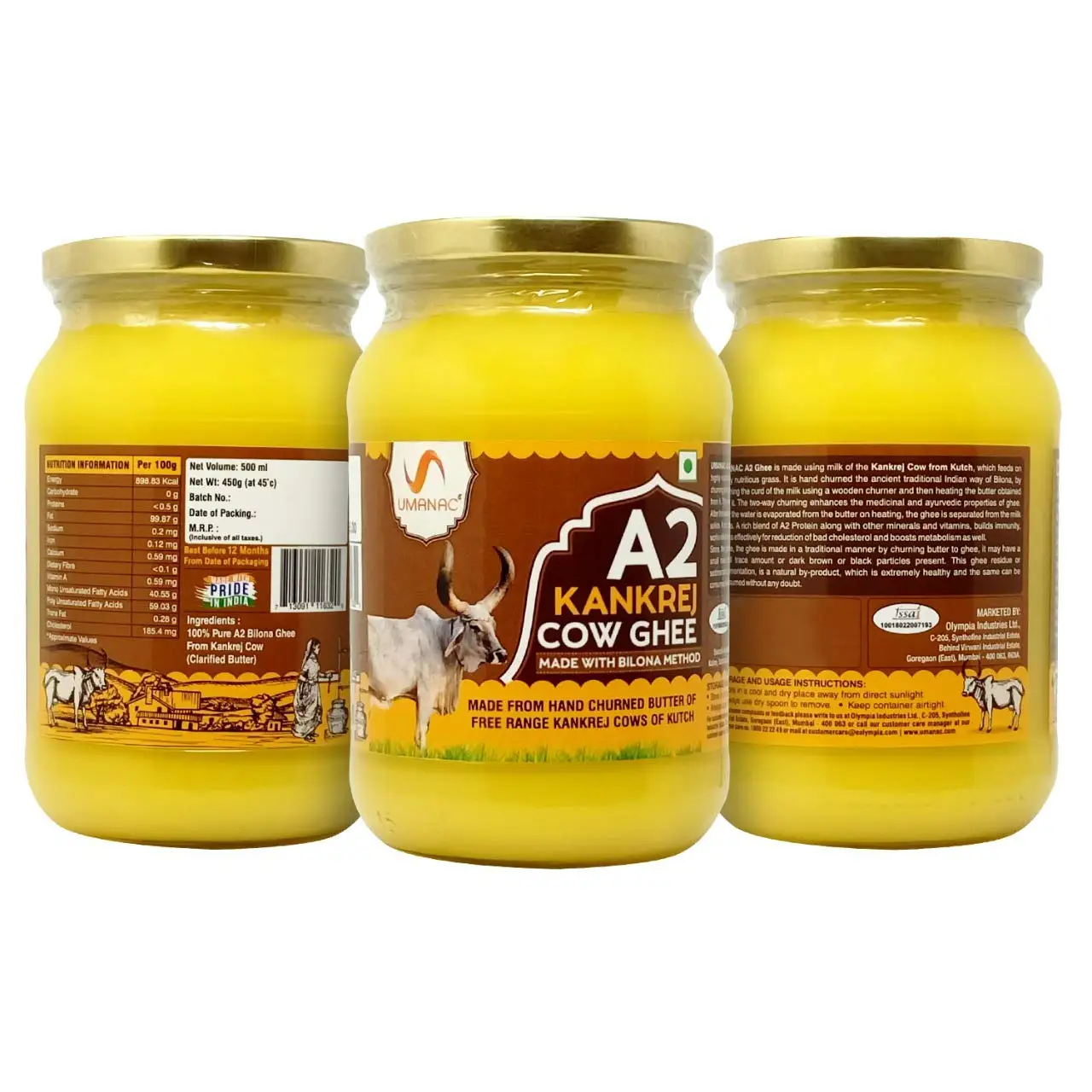  Cow Ghee мы продаем высококачественное масло сливочного масла Desi высокого качества упаковка насыпью 1000