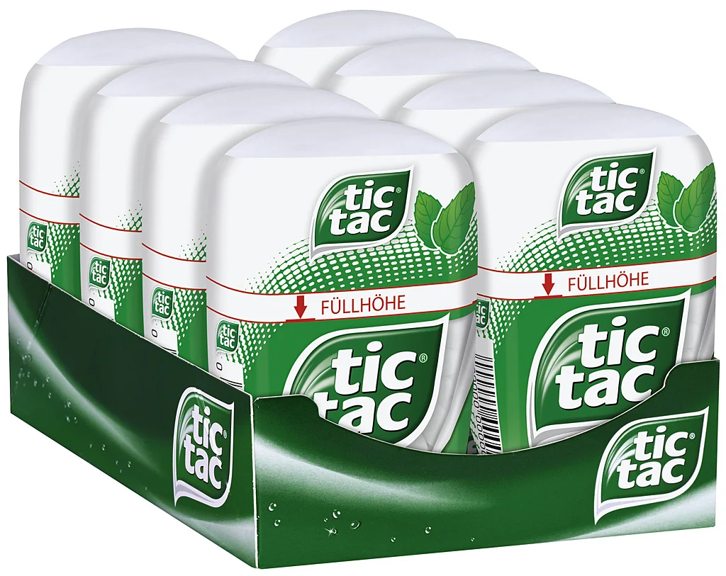 Tic Tac Freshmint Singles, 1 oz, 12 Count