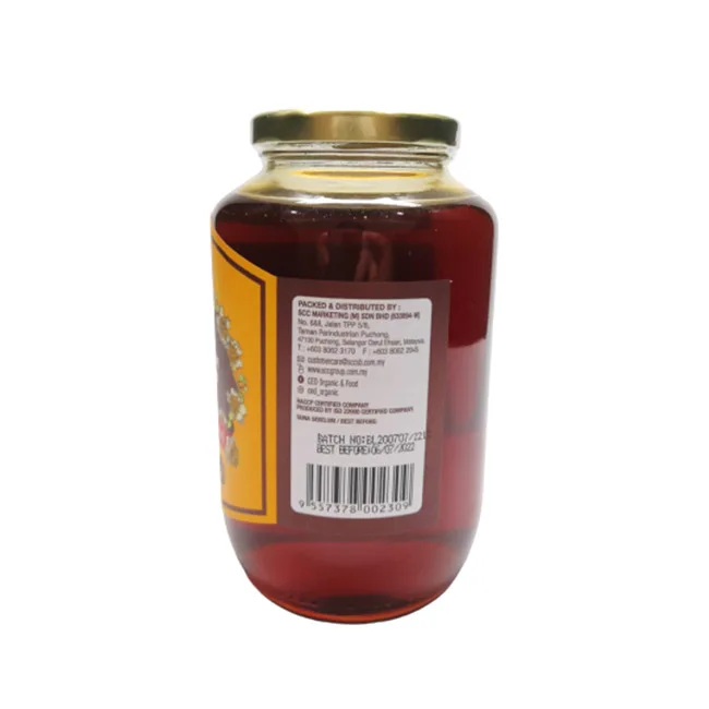 Оптовая продажа седший цветок Longan чистый мед 100% натуральный пчелиный медовый Halal сертификат HACCP