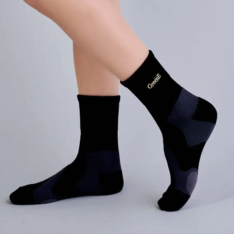 Экстра-подушка инфракрасная нить облегчение боли кровообращение нановолокно терапия отек ноги дальнее инфракрасное Функциональные носки до щиколотки