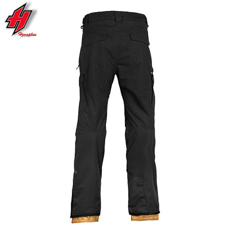 mens ski pants High quality kids waterproof ski snow pants with detachable suspenders camo ski trouser