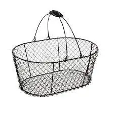 Household Metal Wire Mesh Storage Basket  For Kitchen Bathroom And Hotels Metal Storage Basket for Kitchen Usage Accessories