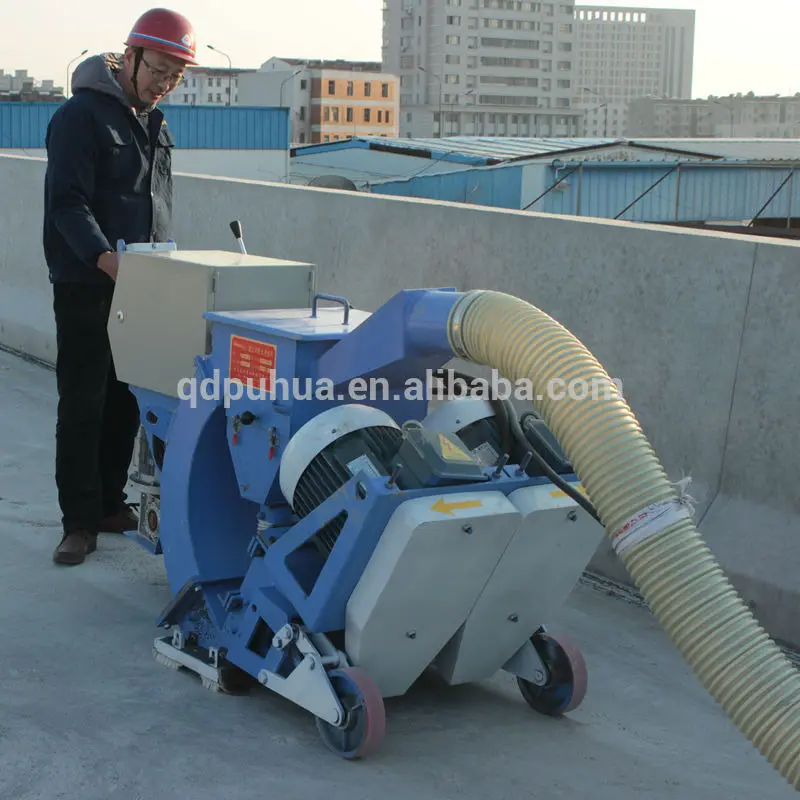 Qingdao Mobile road shot blasting machine