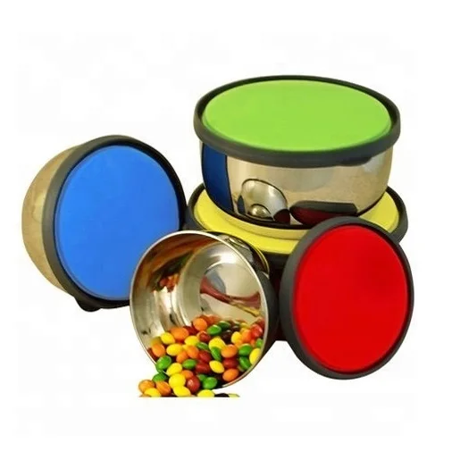 Round Shape Best Quality Food Storage Bowl  Containers For Adults  Wall Leakproof Food Storage Bowl Set