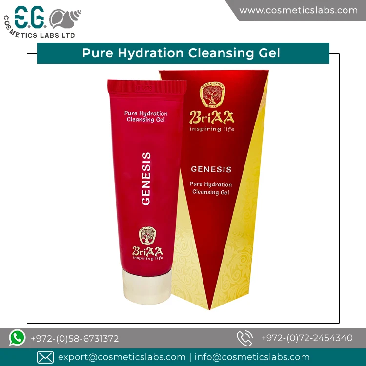 Certified OEM Supplier Selling Natural Ingredients Face Care Pure Hydration Cleansing Gel- Genesis