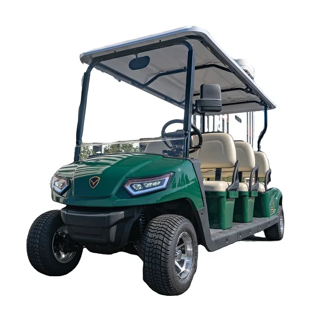 Factory suppPrices Electric Golf Car Max Charger Customized Battery Color Origin Type Seats Climbing Intelligent Dimension Speed