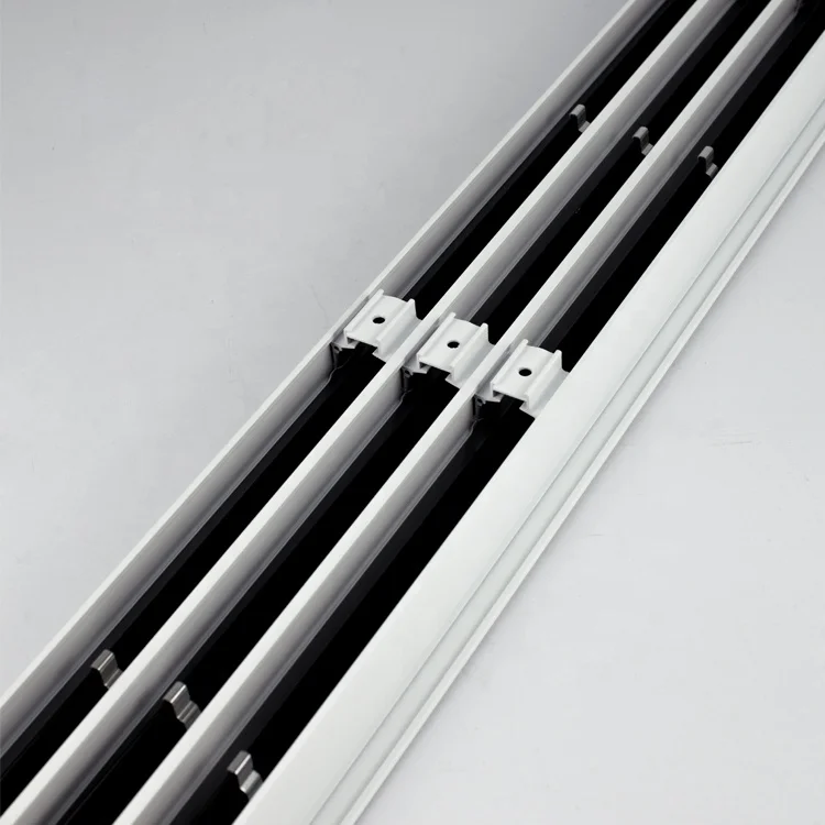 HVAC System Aluminum Linear Slot Diffusers Air Registers with Removable Core