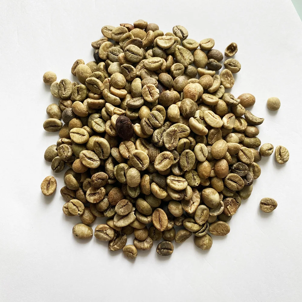 Оптовая продажа, зеленые кофейные зерна robusta, пакеты для упаковки зеленого кофе, кофейные зерна для напитков