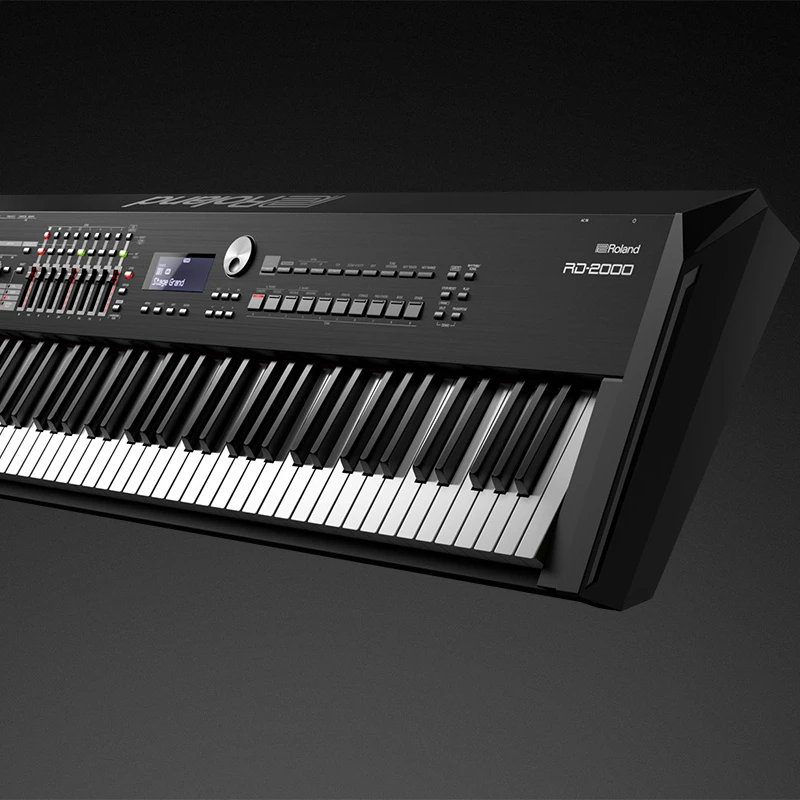 Оригинальный 2021 печатающая головка Roland RD-2000 цифровая светодиодная рекламная плеер пианино клавиатура синтезатор