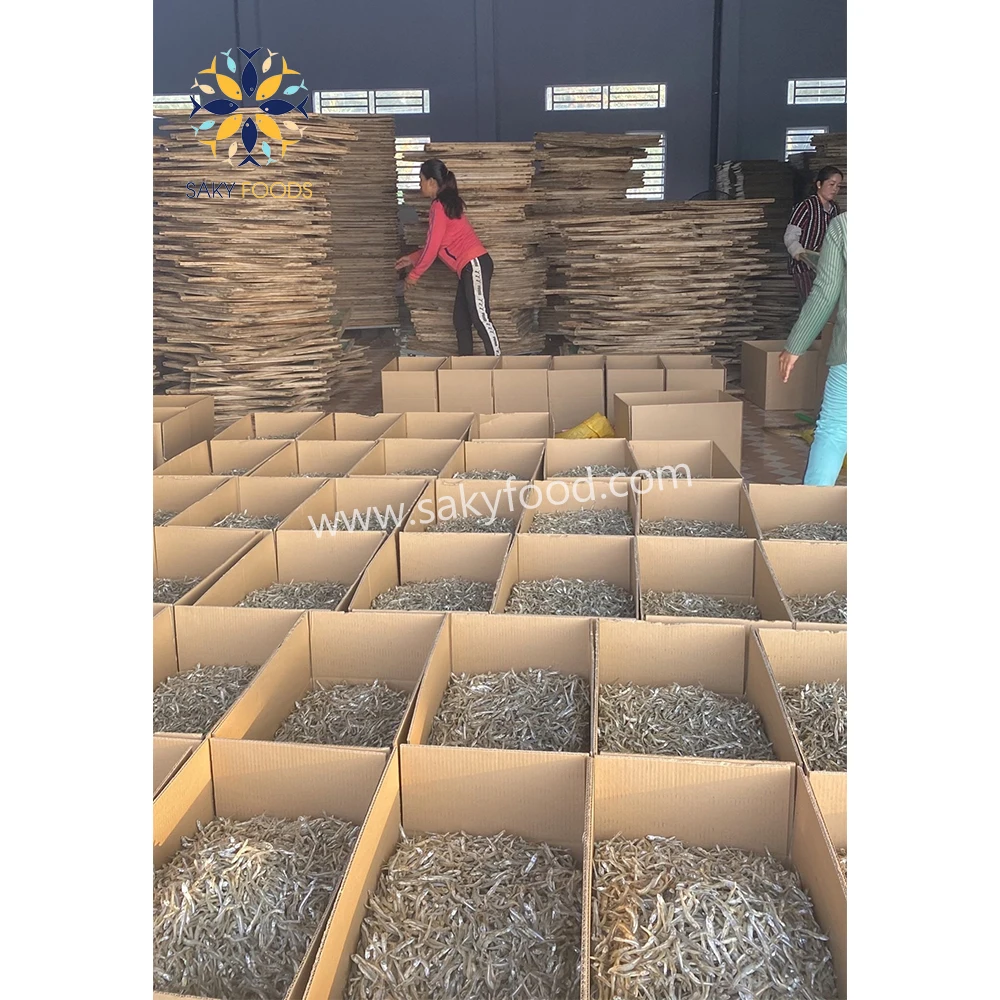 Wholesale Natural Dried Anchovy boiled on boat Peel 3-6cm