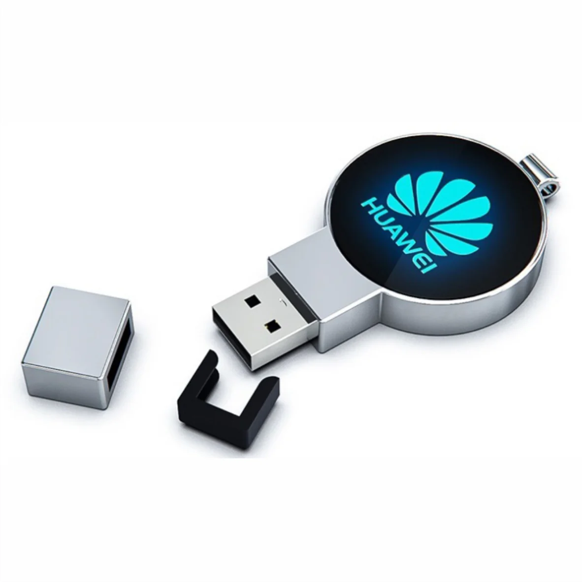 Logo Luminous usb flash drive 64 gb 16gb wholesale pendrives2.0 3.0 novel Promotional gifts Led light usb c stick