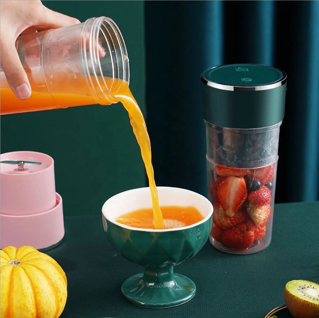 Custom usb electric personal mini juicer cup portable presse rechargeable juice cup blender