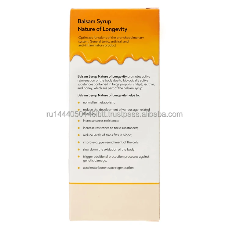 Nature of longevity restorative balm food additive bee products rejuvenation of body, beauty supplements