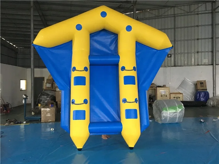 Inflatable Flying Fish Towable Tube for Adults Water Flyfish for Water Park