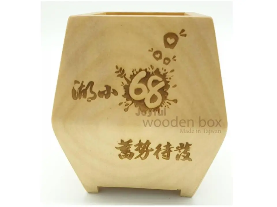 Joy OEM/ODM/ручная работа, офисные канцелярские принадлежности, настольный органайзер, многофункциональный стакан, деревянный держатель для карандашей